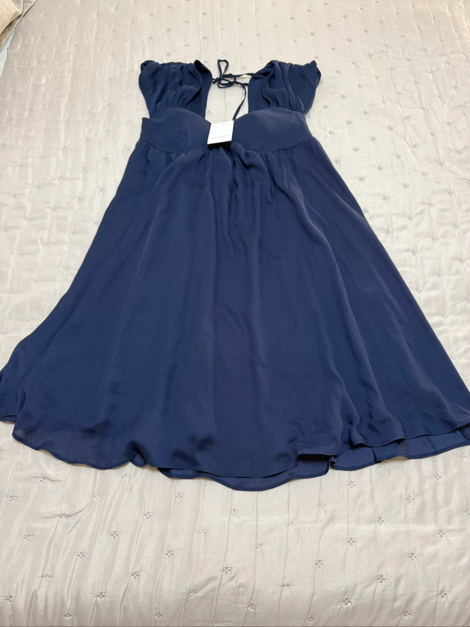 Vestido de gasa de Naf Naf talla 36 – photo 2